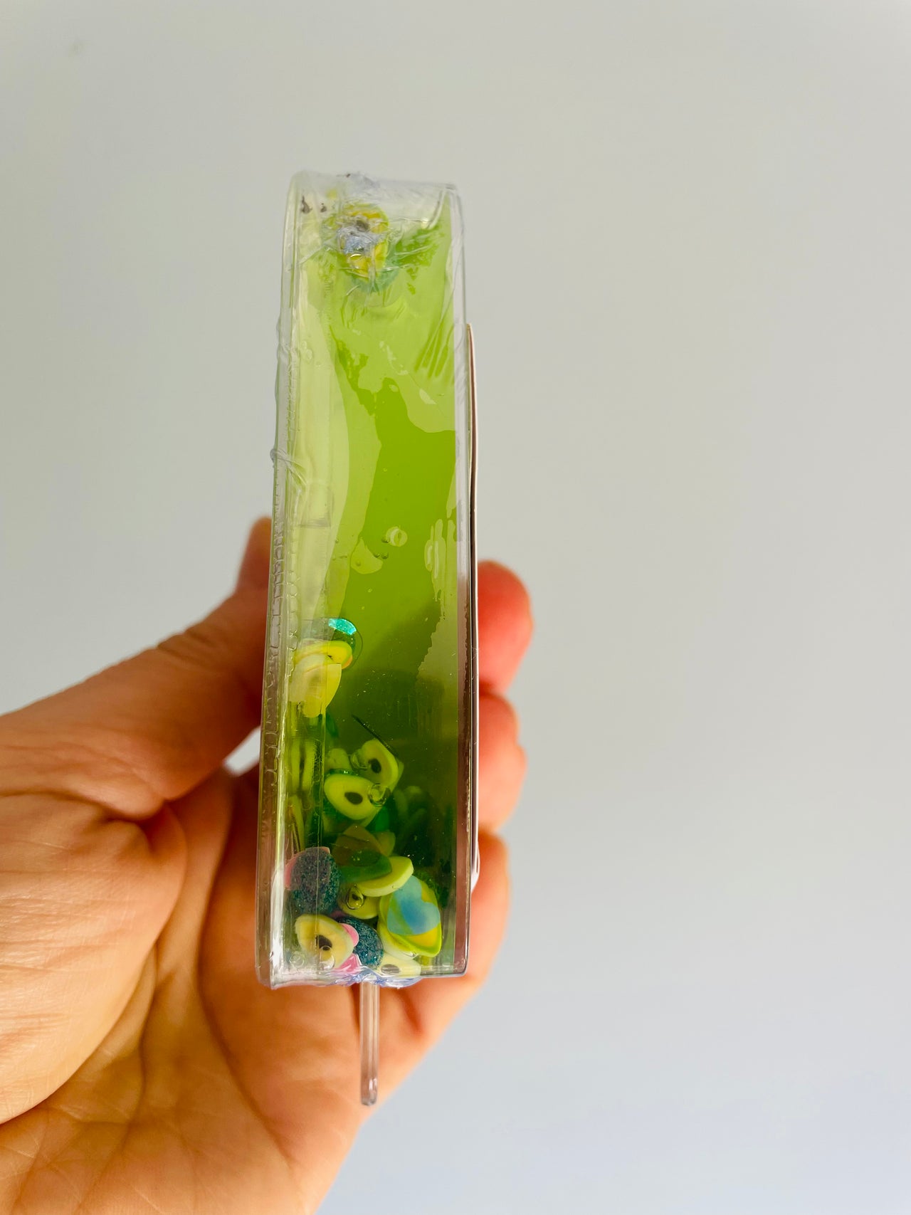 💚🧊 Green Iced Treasure Putty Sensory Toy