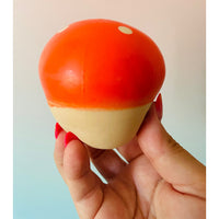 Mushi-Pals Orange Mushroom Squishy sensory stress relief fidget toy