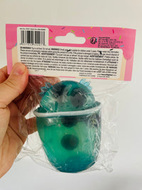🩵🦎🧋 Blue Axolotl Boba Squish Toy
