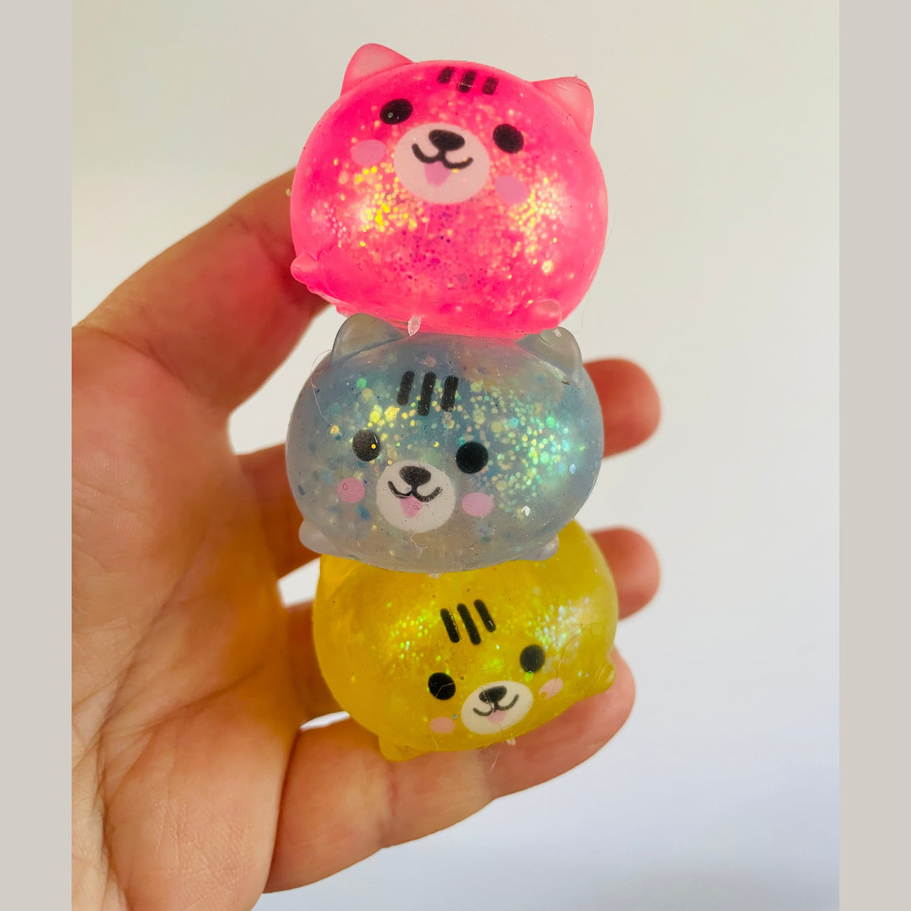 🐱✨ Scrunchems Diddy Sugar Squishy Kitties – 3 Pack