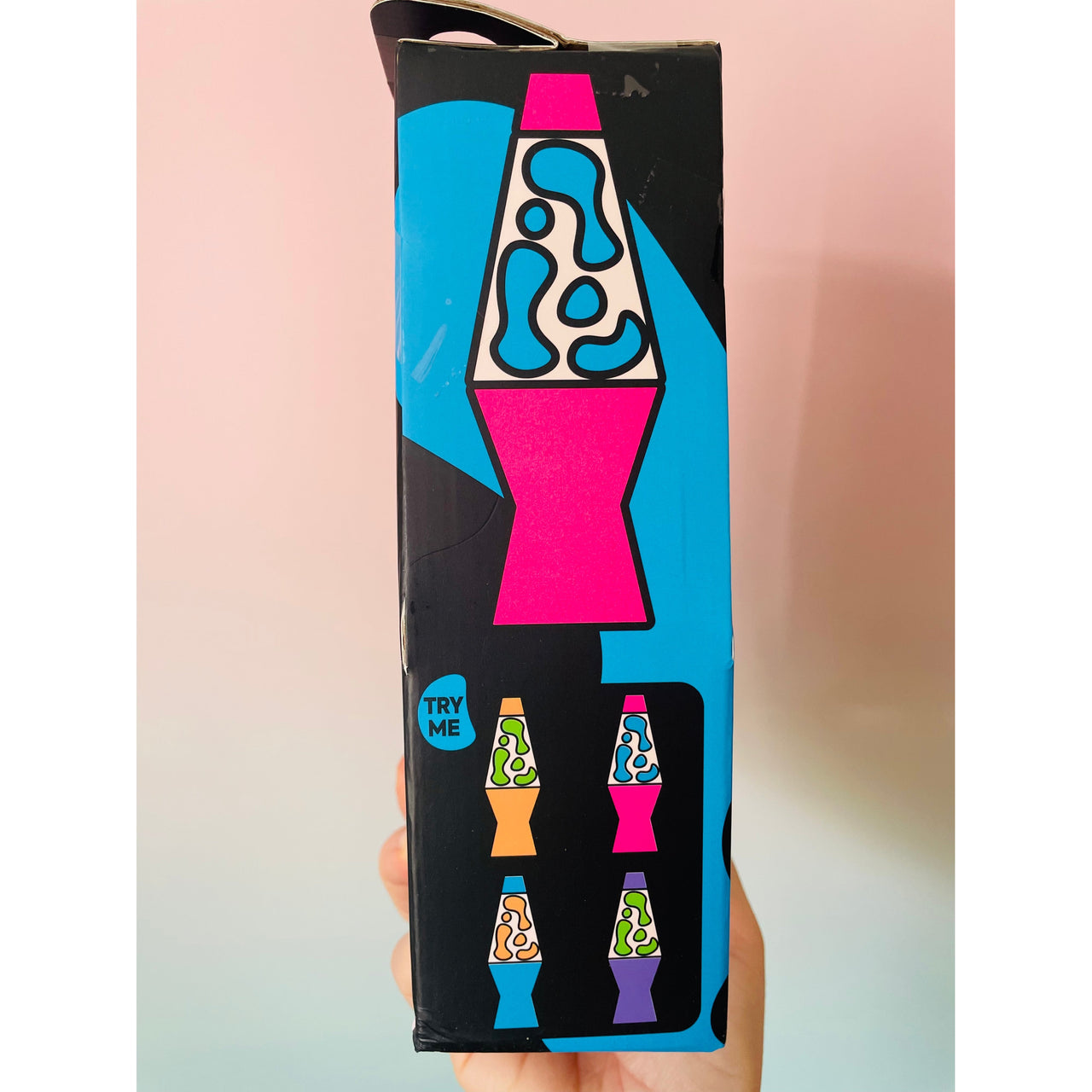 🩷🌋 Glow in the Dark Lava Lamp Squishy | Pink Sensory Stress Relief Fidget Toy ✨