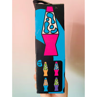 🩷🌋 Glow in the Dark Lava Lamp Squishy | Pink Sensory Stress Relief Fidget Toy ✨