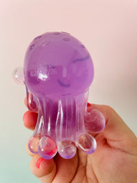 💙🐙 Blue Squeezy Gel Octopus | Soft Gel-Filled Sensory Stress Relief Fidget Toy ✨