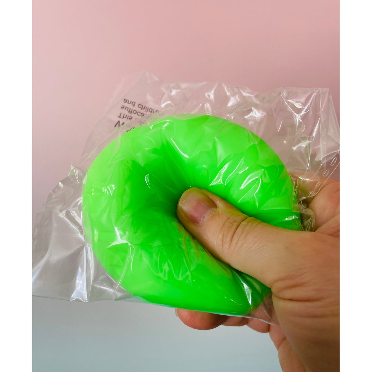 💚🟢 Neon Super Squish Ball | Green Stress Relief Sensory Fidget Toy ✨