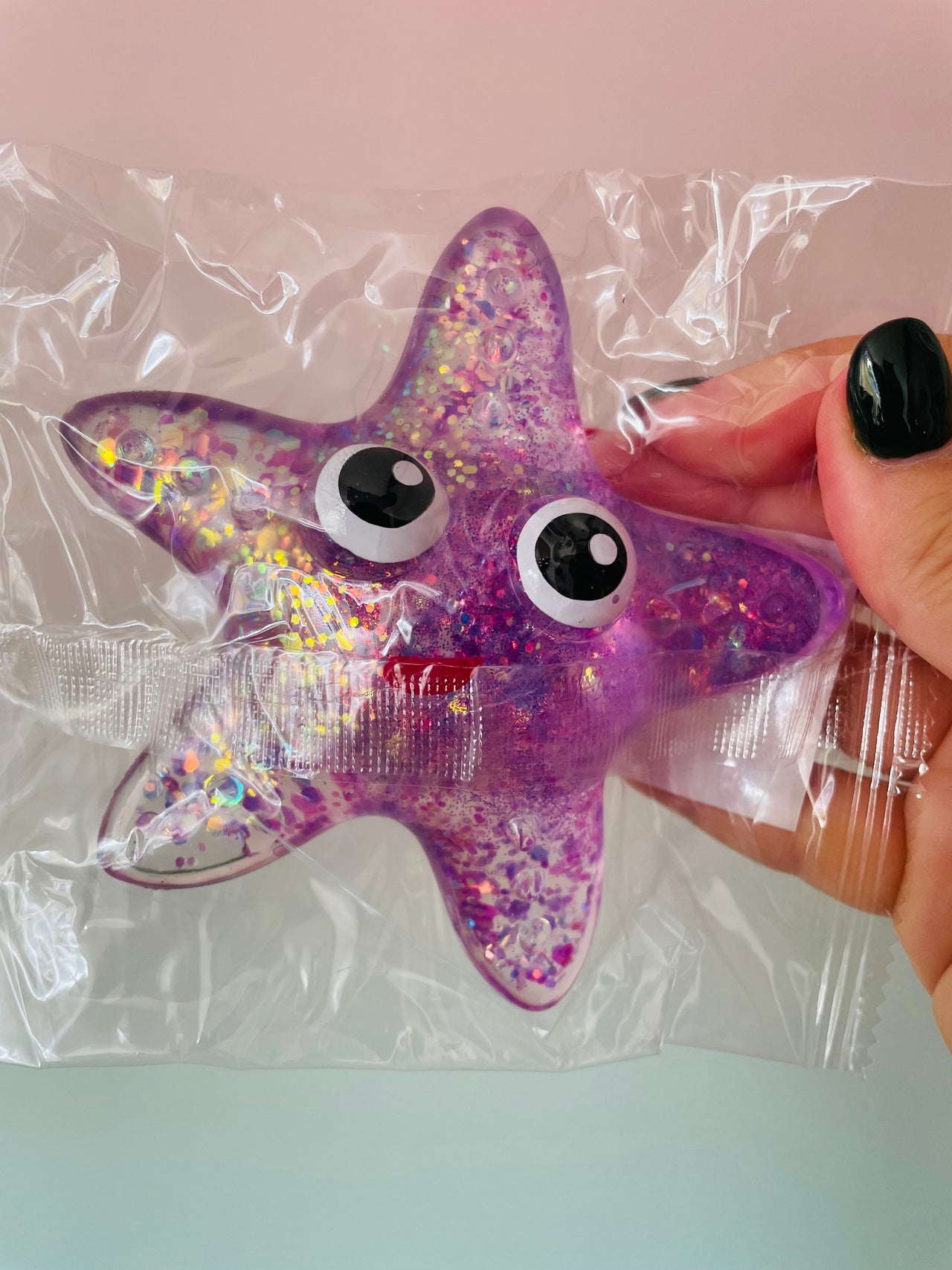 Purple Starfish Squishy - Sugar-Filled Sensory Toy - Neko Squish Co