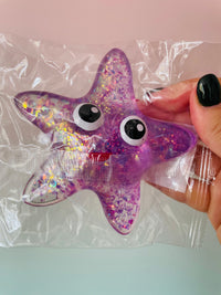 Purple Starfish Squishy - Sugar-Filled Sensory Toy - Neko Squish Co