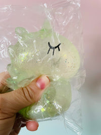 🦄💚 Green Glitter Water-Filled Unicorn Sensory Toy ✨
