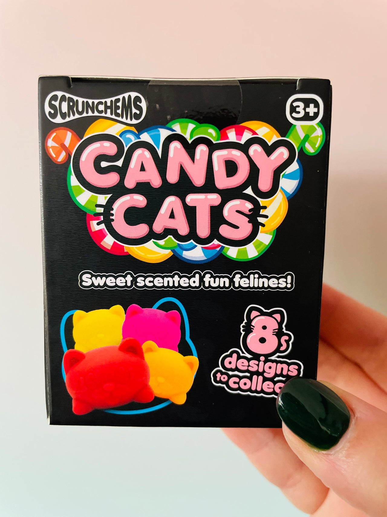 Scrunchems Candy Cat - Scented Cat Squishy Toy