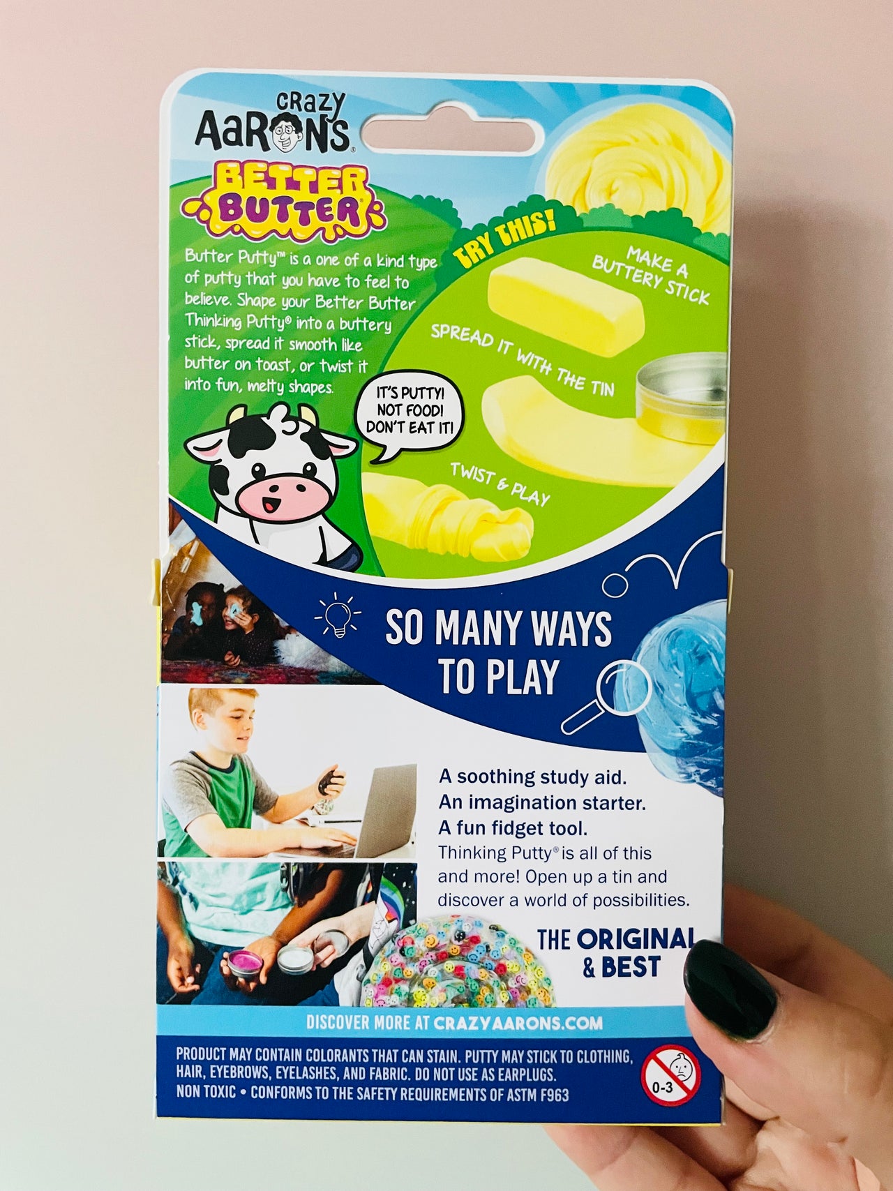 Crazy Aaron's Better Butter Thinking Putty - Super Soft Sensory Putty