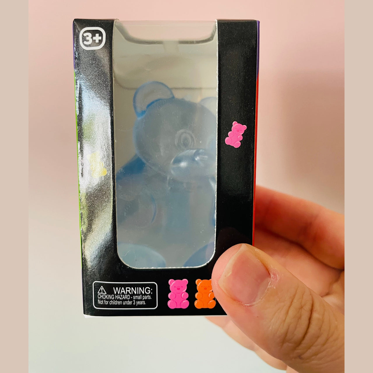 💙🐻 Sugar-Filled Gummy Bear Squishy | Blue Sensory Stress Relief Fidget Toy ✨