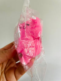 🐱🩷 Pink Stretchy Lucky Cat Squishy Toy ✨
