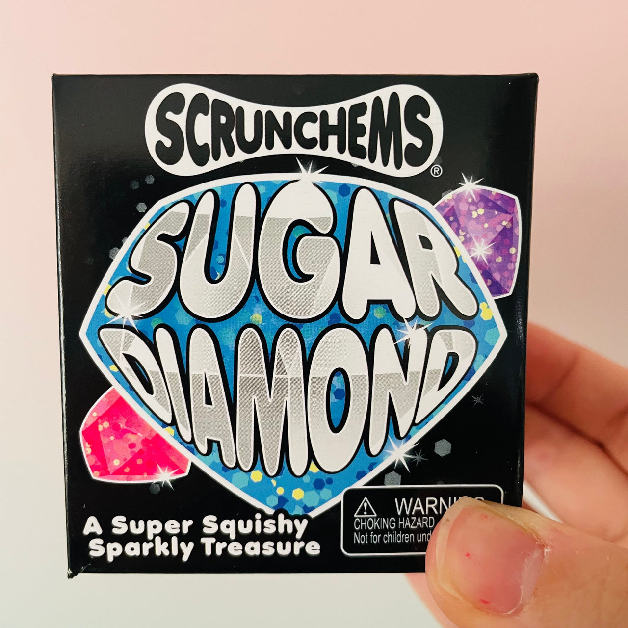 💎✨ Scrunchems Sugar Diamond | Sparkly Diamond Sensory Stress Relief Fidget Toy ✨