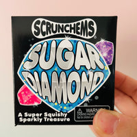 💎✨ Scrunchems Sugar Diamond | Sparkly Diamond Sensory Stress Relief Fidget Toy ✨