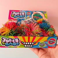 Rainbow Fuzzy Ball soft spiky sensory fidget toy