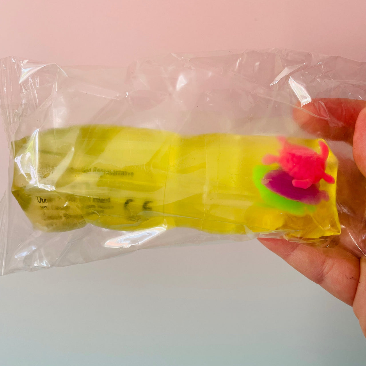 Yellow Sea Creatures Slippery Snake liquid-filled sensory fidget toy