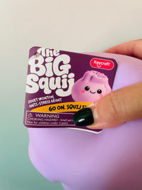 🥟✨ The Big Squij Wonton | Jumbo Slow-Rise Dumpling Squishy