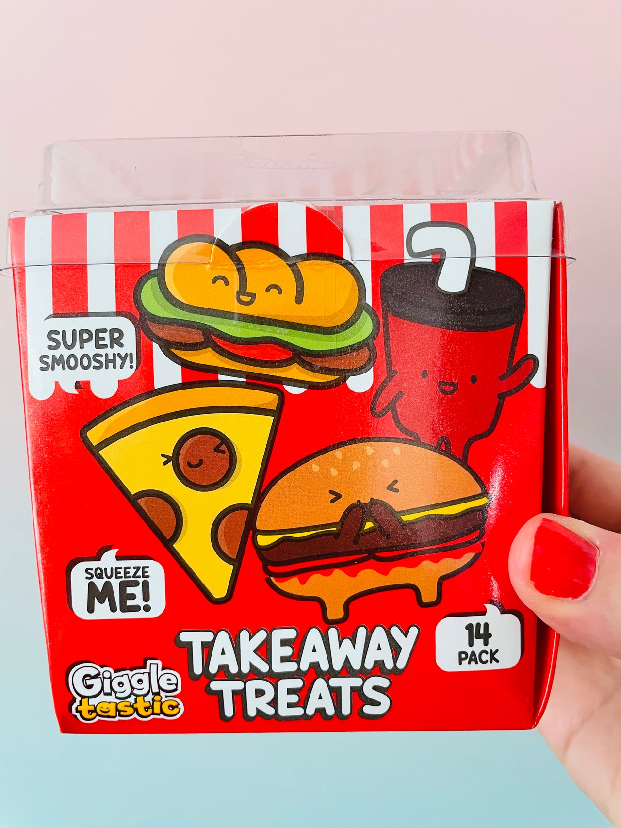 🍔🍟 Fast Food Takeaway Treats | 14 Mini Fast Food Squishies Sensory Fidget Pack ✨