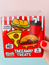 🍔🍟 Fast Food Takeaway Treats | 14 Mini Fast Food Squishies Sensory Fidget Pack ✨