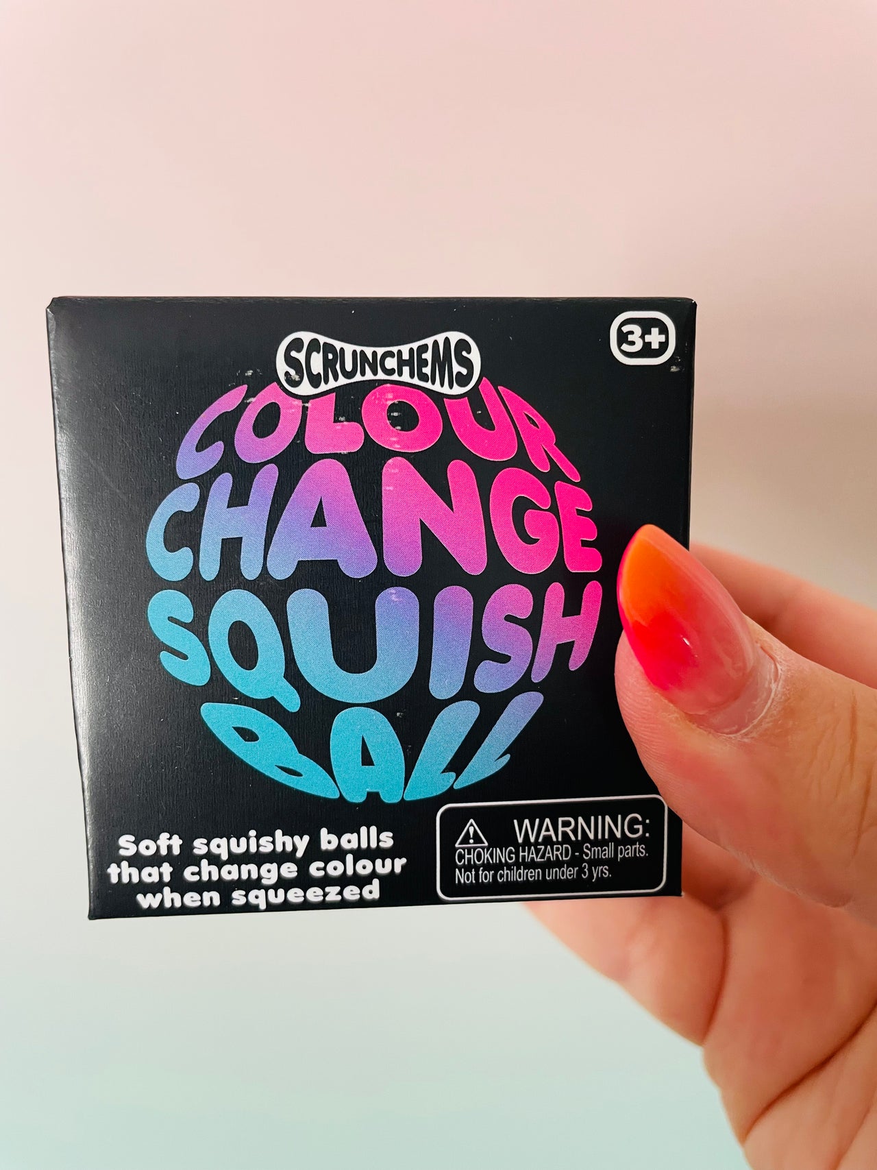 Scrunchems Colour Change Squish Ball Sensory Stress Relief Fidget Toy