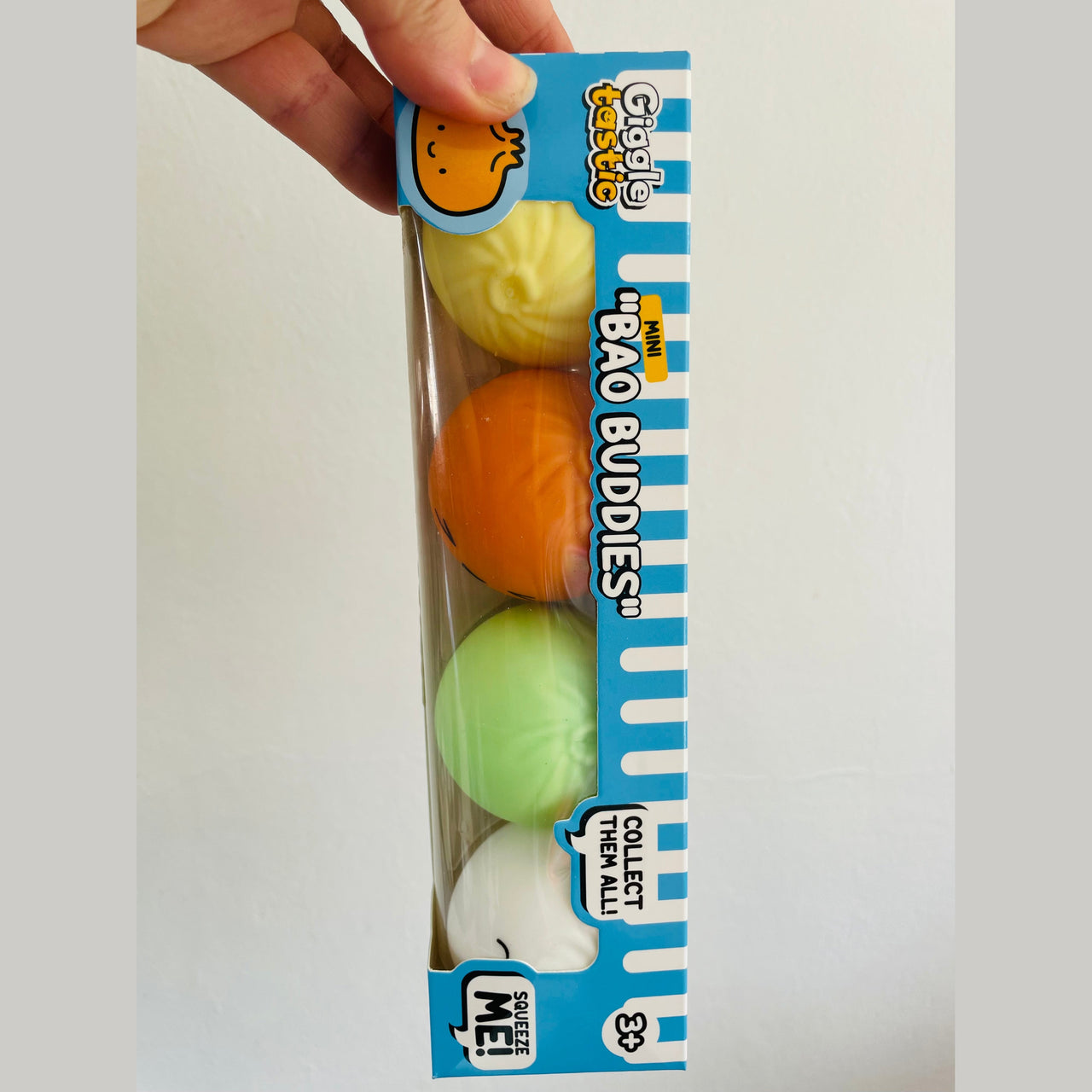 🥟💚 Green Mini Bao Buddies 4 Pack Squishy Sensory Toy Set ✨