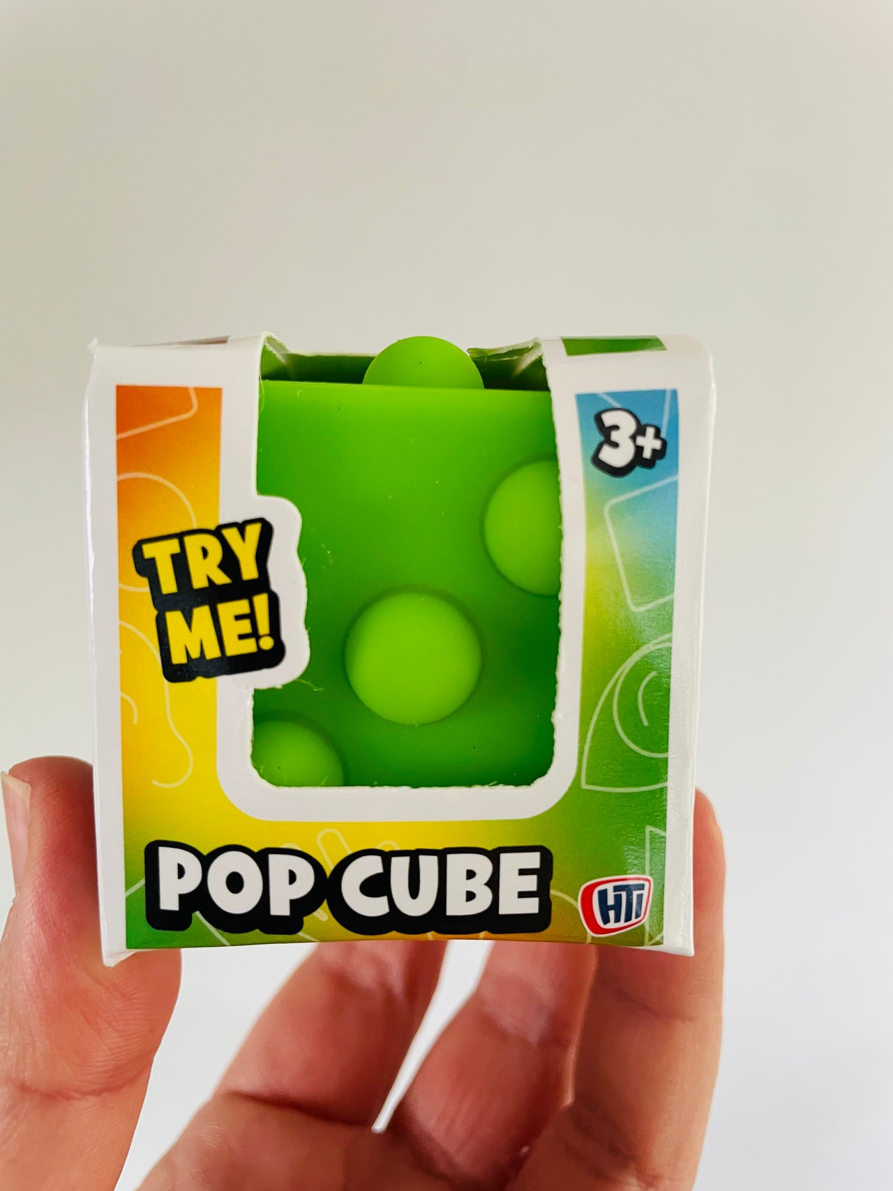 🟩✨ Green Pop Cube Fidget Toy