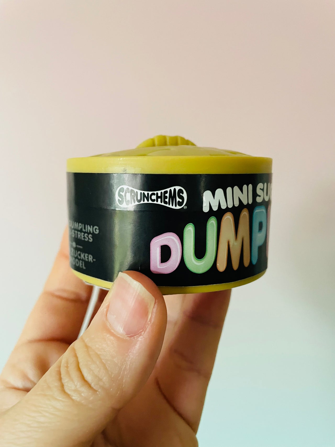 🥟✨ Scrunchems Sugar Mini Dumpling Sensory Toy ✨🥟