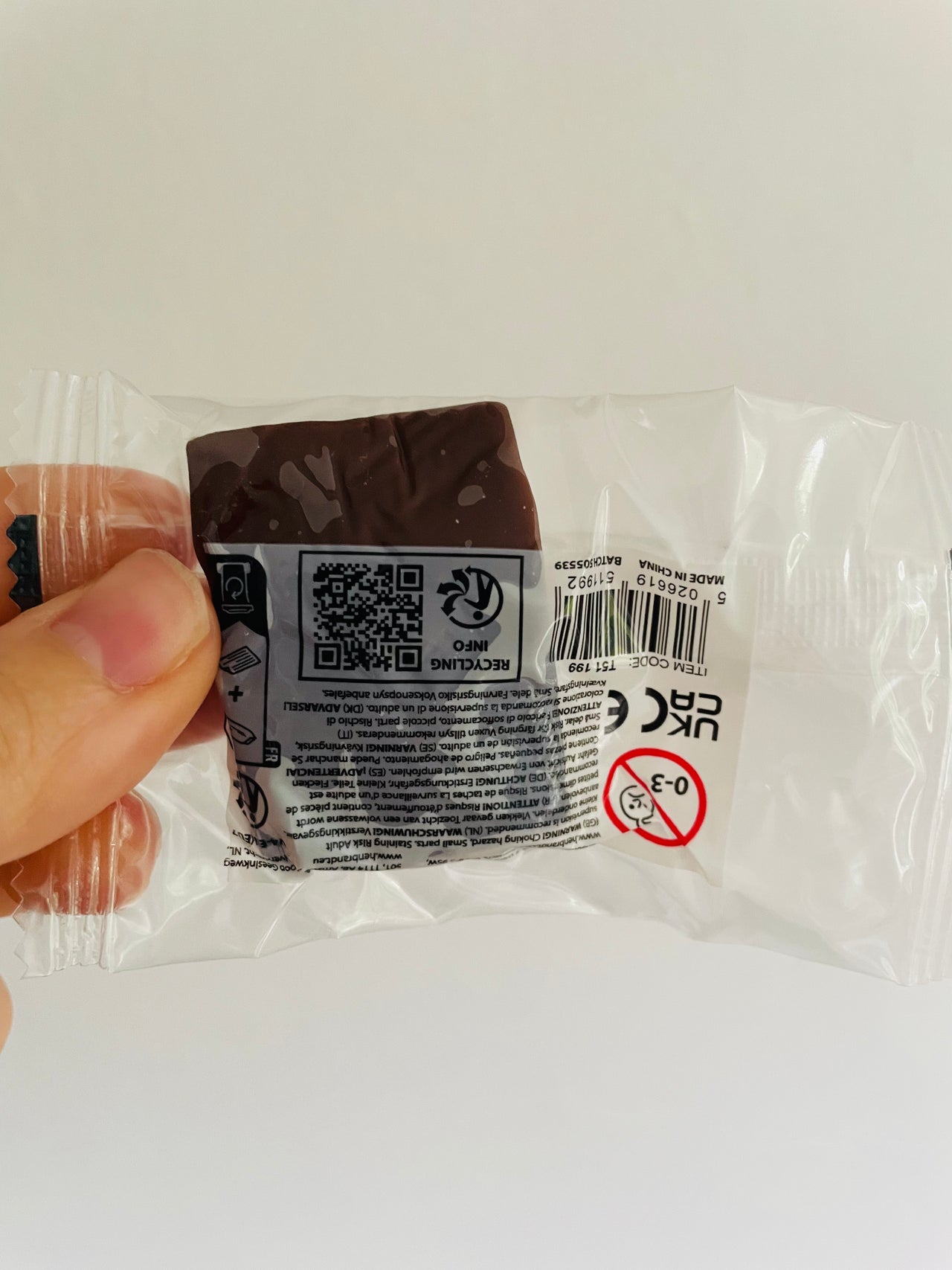 🍫🤎 Squishy Desserts Chocolate Bar Sensory Toy