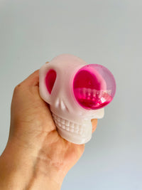 💀🖤 Scrunchems Squeezy Skull of Horrors Squishy Toy