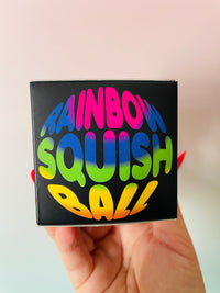 Scrunchems Rainbow Squish Ball Colourful Sensory Fidget Toy