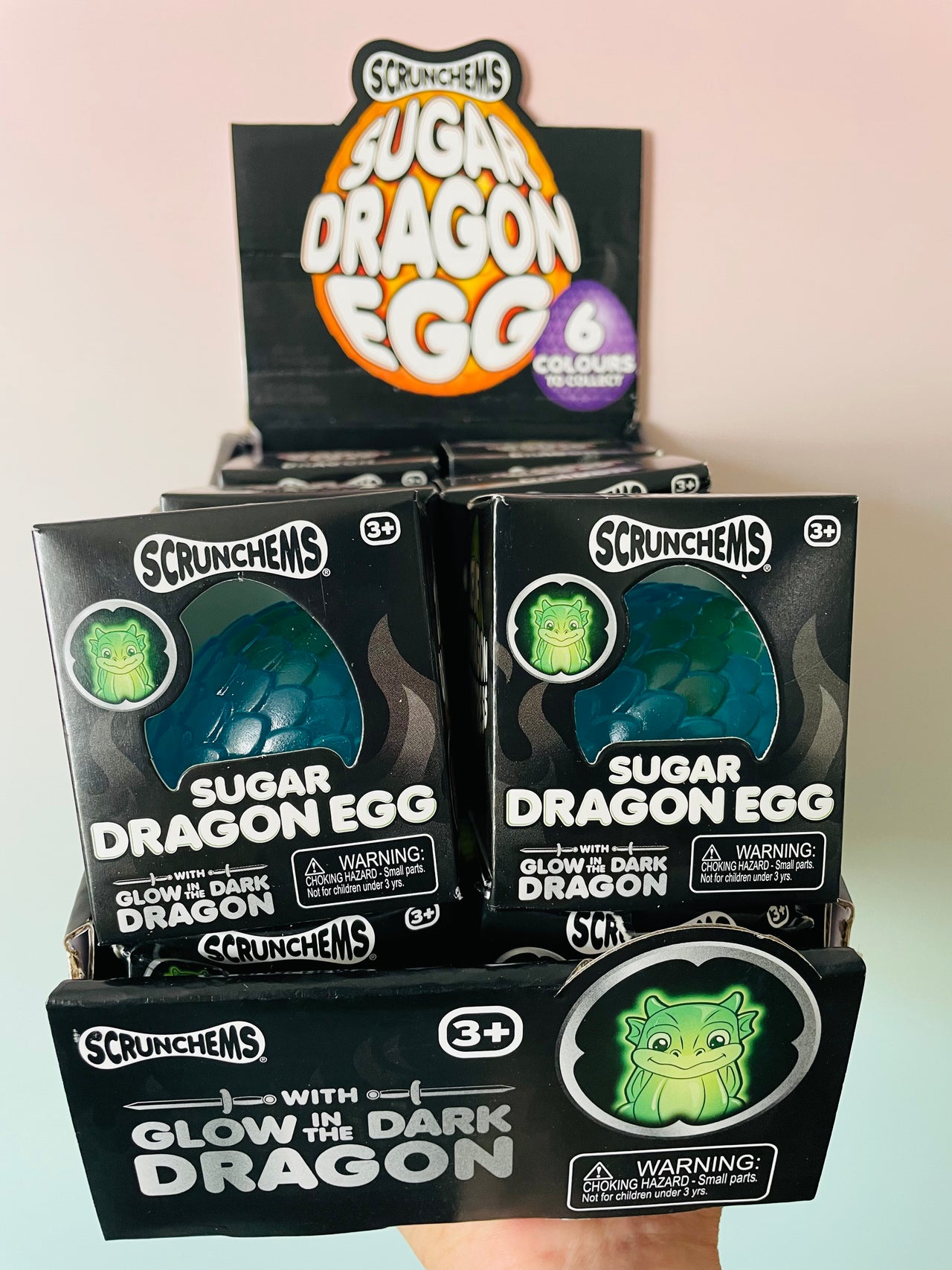 🐉🥚 Scrunchems Sugar Dragon Egg | Dragon Surprise Sensory Stress Relief Fidget Toy ✨