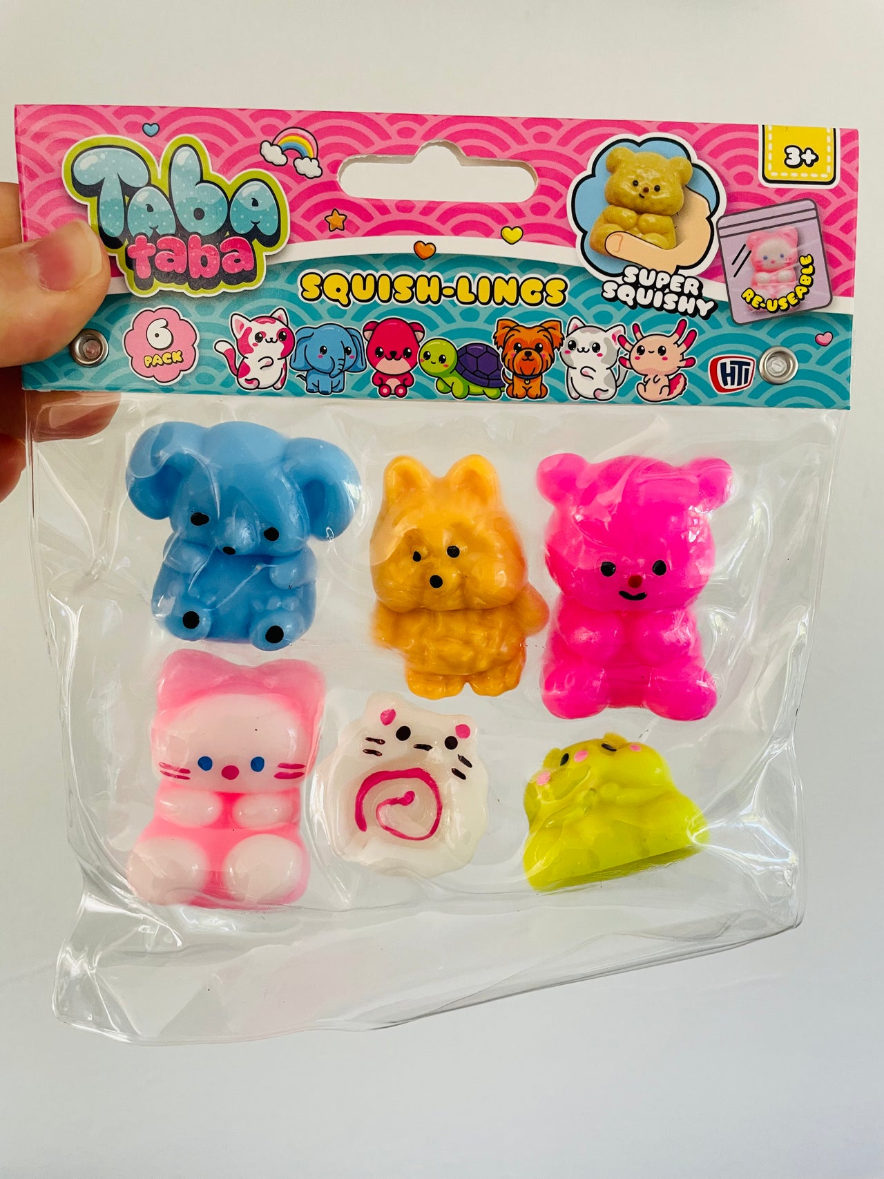 🌈✨ Taba Squish-Lings Sensory Squishy Toy