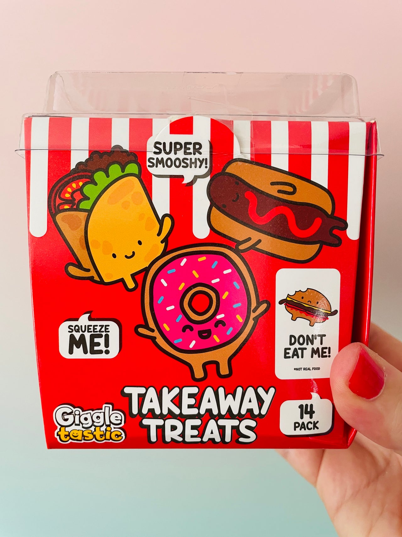 🍔🍟 Fast Food Takeaway Treats | 14 Mini Fast Food Squishies Sensory Fidget Pack ✨