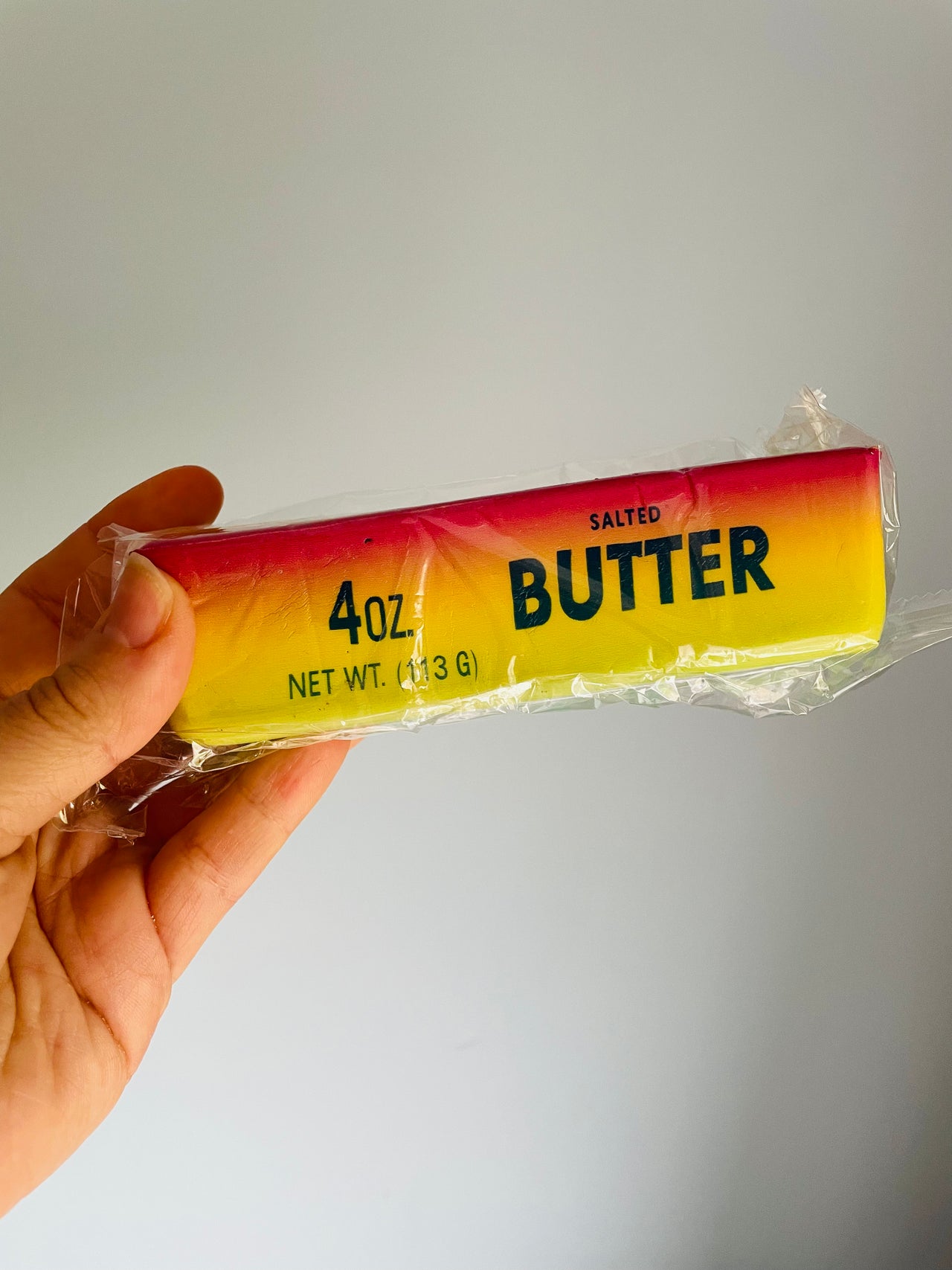 🧈🌈 Rainbow Butter Squishy Toy – Assorted Designs