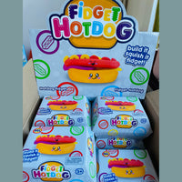 🌭✨ Fidget Hot Dog Squishy Sensory Toy ✨🌭