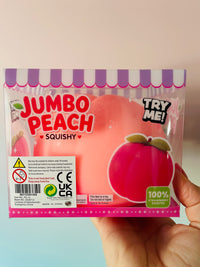 Jumbo Peach Squishy Sensory Toy UK