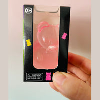 🩷🐻 Sugar-Filled Gummy Bear Squishy | Pink Sensory Stress Relief Fidget Toy ✨