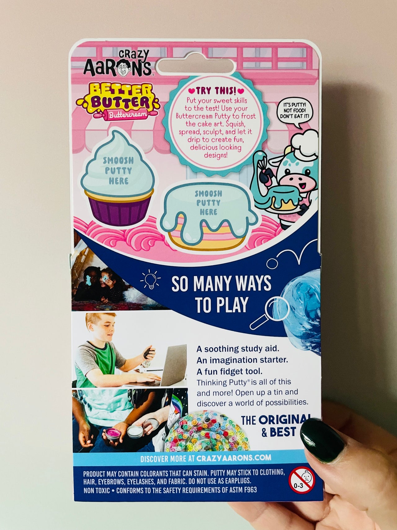 Crazy Aaron's Buttercream Better Butter Thinking Putty