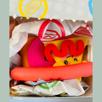 🌭✨ Fidget Hot Dog Squishy Sensory Toy ✨🌭