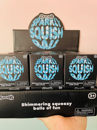 ✨🩷 Scrunchems Sparkly Squish Ball | Glitter Sensory Fidget Toy