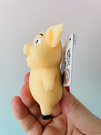 🤎🐷 Stretch 'N Smash Mini Pig | Beige Stretchy Sensory Stress Relief Fidget Toy ✨
