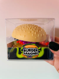 Scrunchems Spooky Spider Burger Squishy Toy