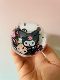 Kuromi Purple Slime Pot Sanrio kawaii sensory slime toy UK