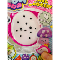🐉🌺 Dragon Fruit Taba Squishy | Super Sticky Grocery Series Sensory Fidget Toy ✨