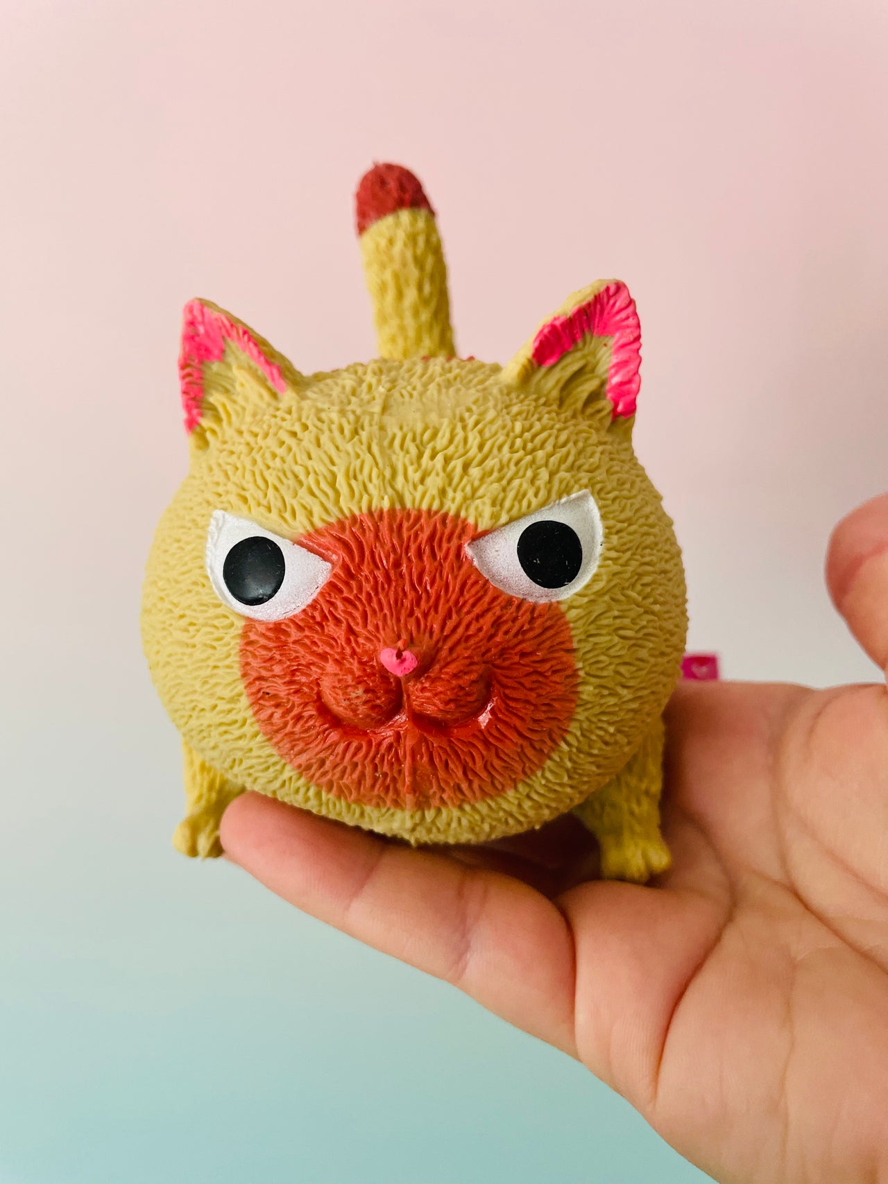 🧡🐱 Squidgy Cat | Ginger Super Soft Sensory Stress Relief Fidget Toy ✨