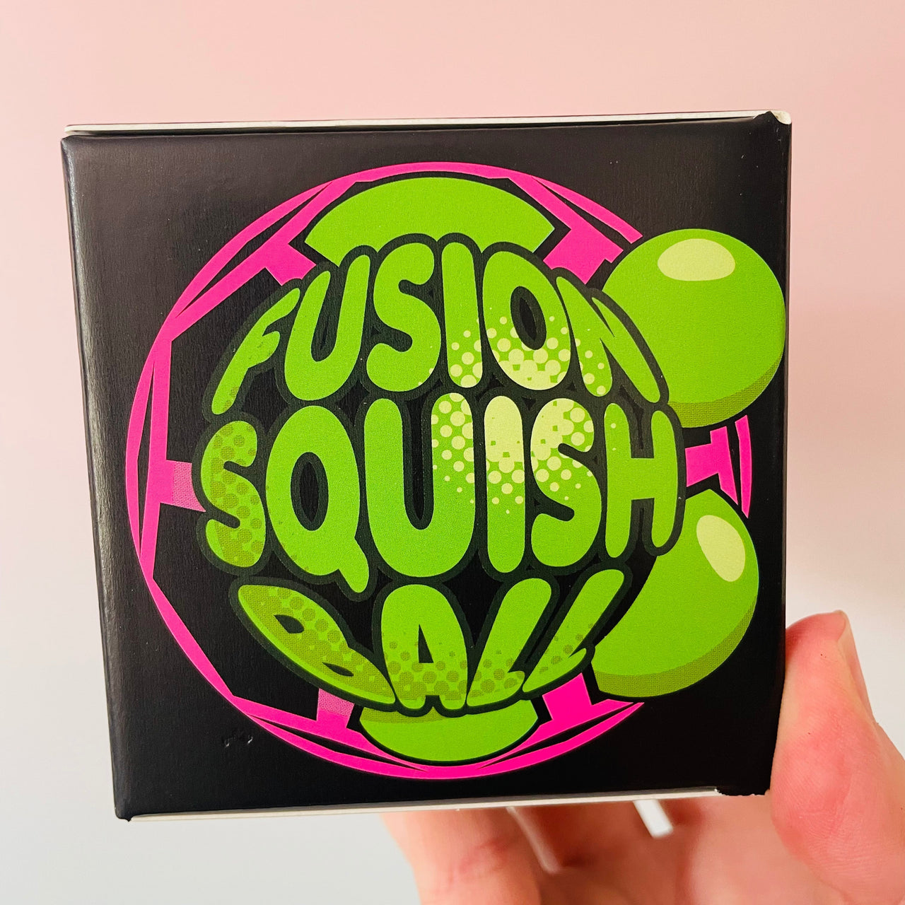 Scrunchems Fusion Squish Ball colour-popping mesh sensory fidget toy