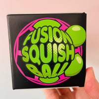 Scrunchems Fusion Squish Ball colour-popping mesh sensory fidget toy
