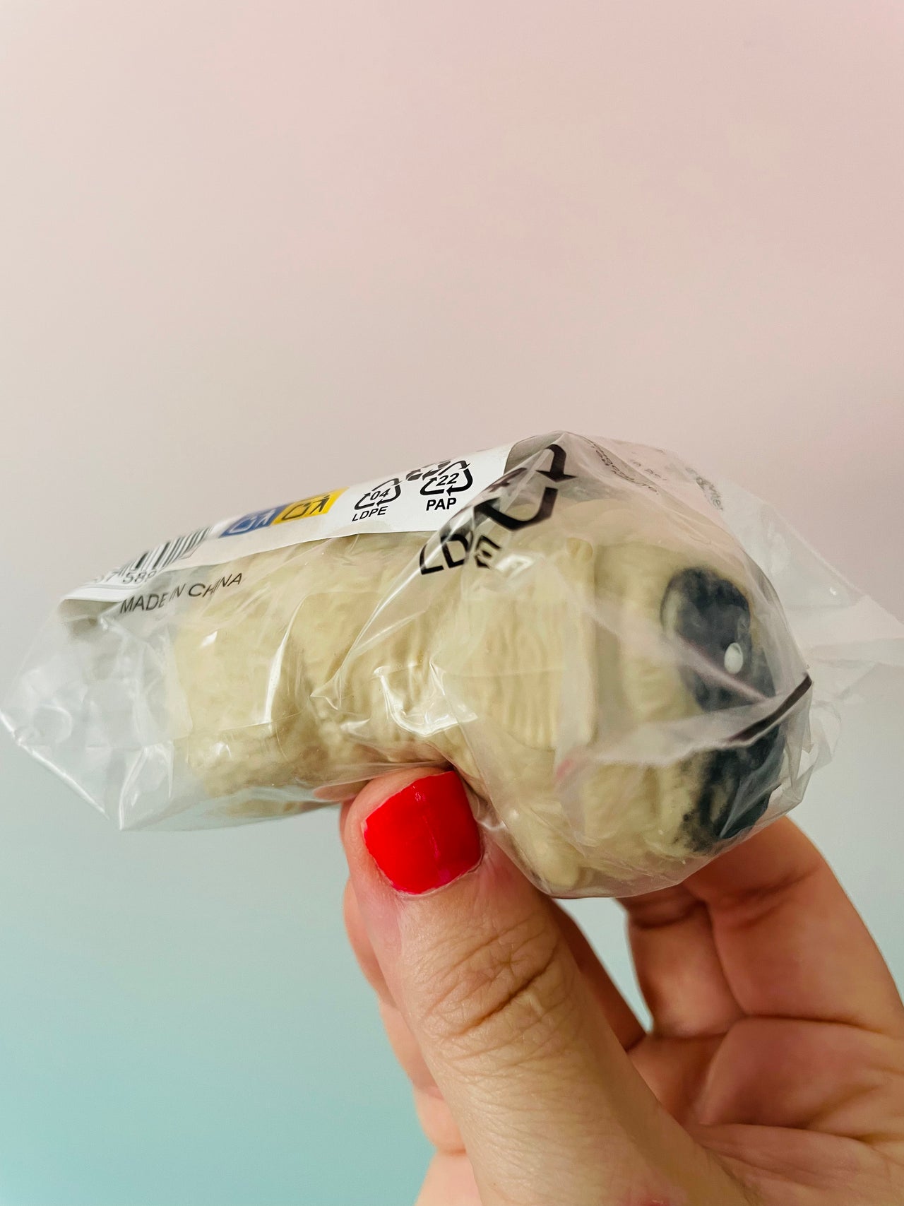 🤎🐶 Beige Pugables Stretchy Pug | Super Stretchy Transforming Sensory Fidget Toy ✨