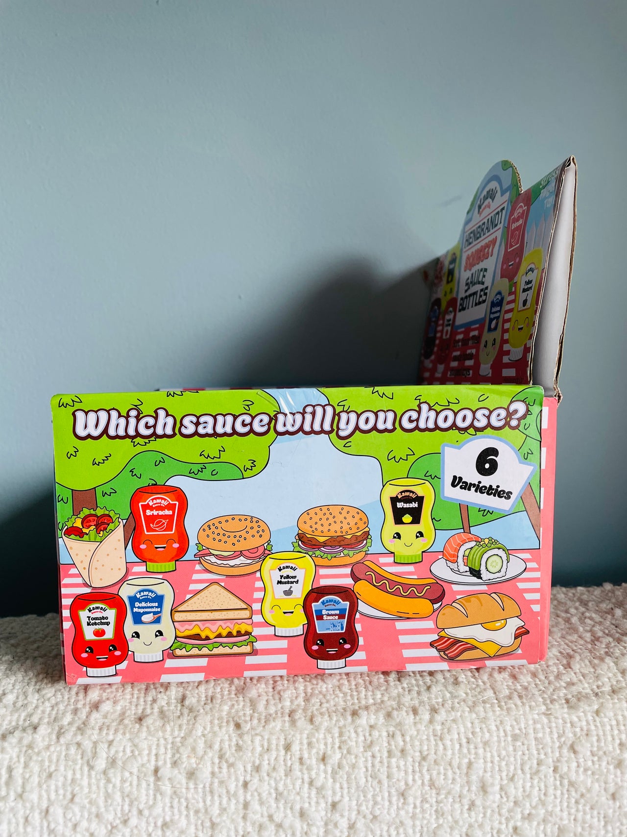 🌭🤎 Kawaii Brown Sauce Bottle Squishy Toy