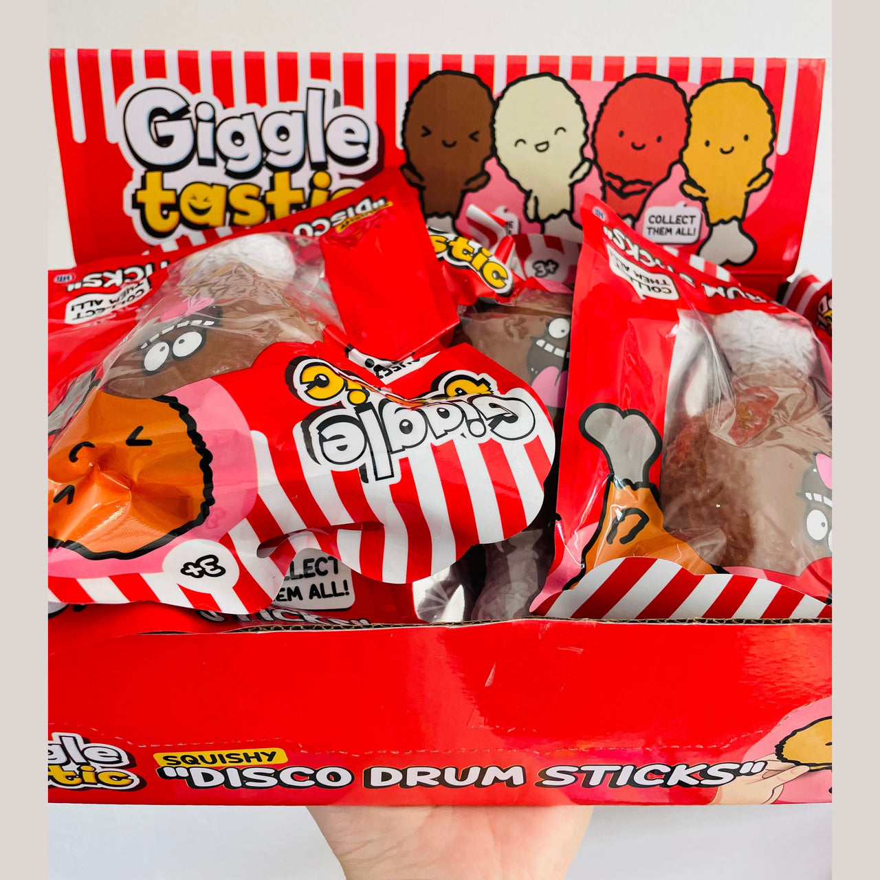 ❤️🥁 Red Disco Drumstick Sensory Toy ✨