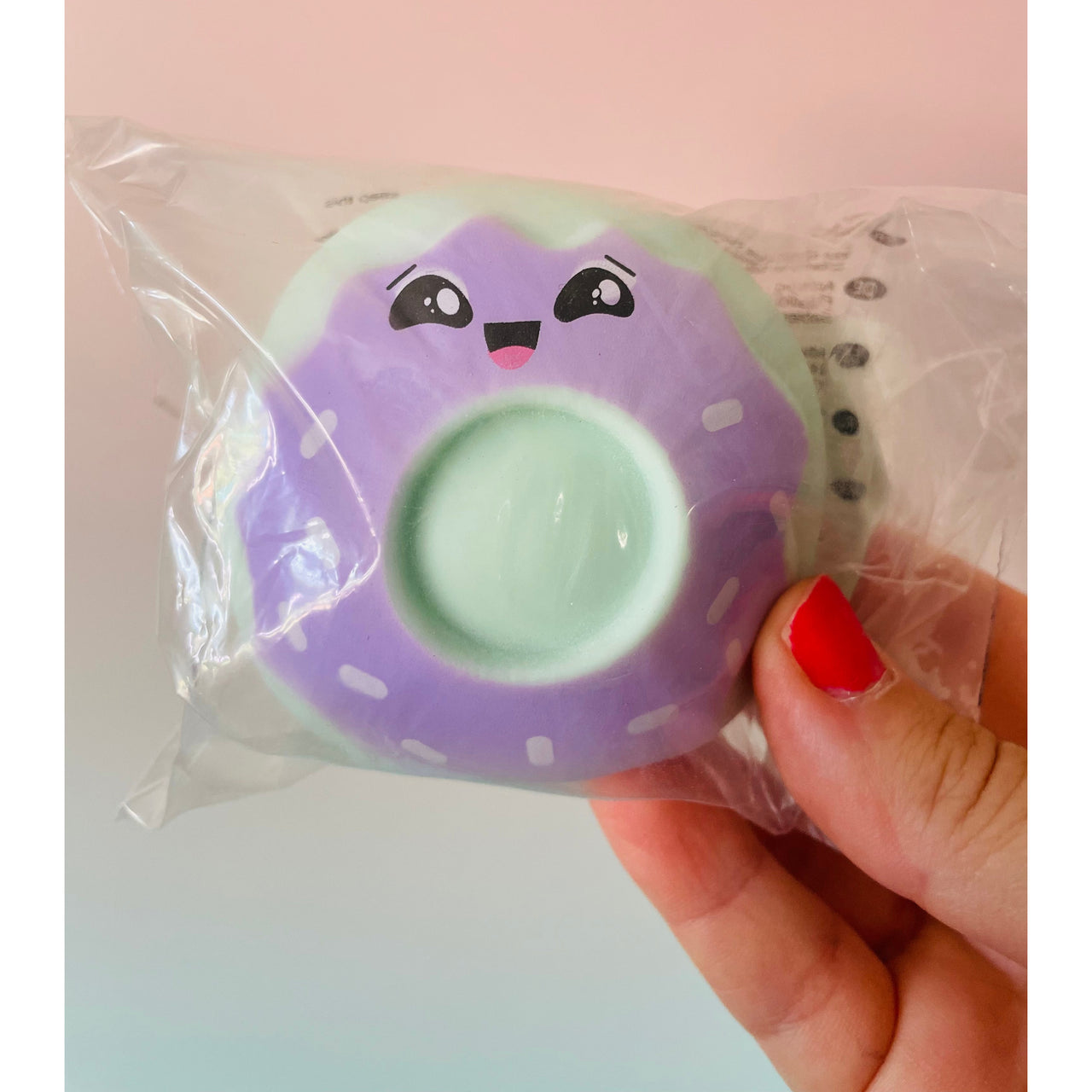 🍩💚 Doughie the Doughnut | Pastel Green Squishy Sensory Stress Relief Fidget Toy ✨